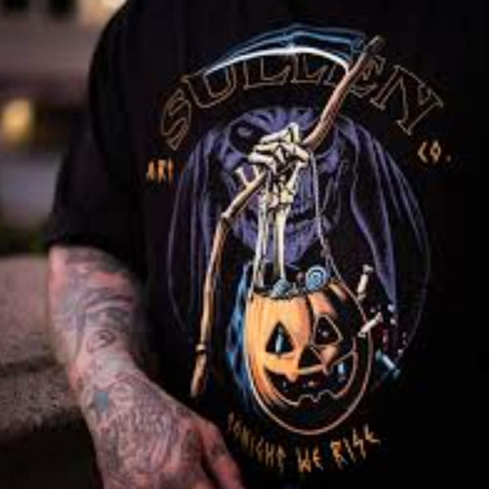 Sullen Art Collective Sulleween Halloween Grim Reaper Shirt